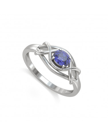 925 Silver Tanzanite Ring
