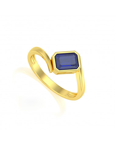 Gold Saphir Ringe ADEN - 1