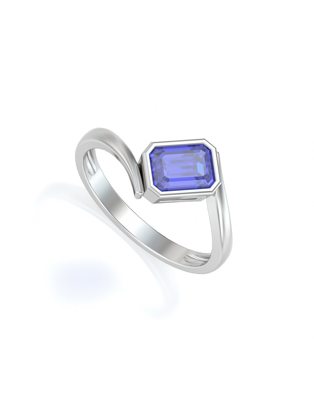 925 Silver Tanzanite Ring
