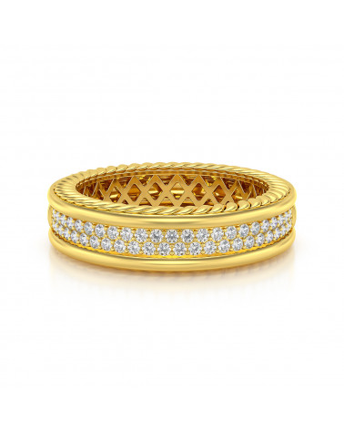 Gold Diamanten Ringe ADEN - 3