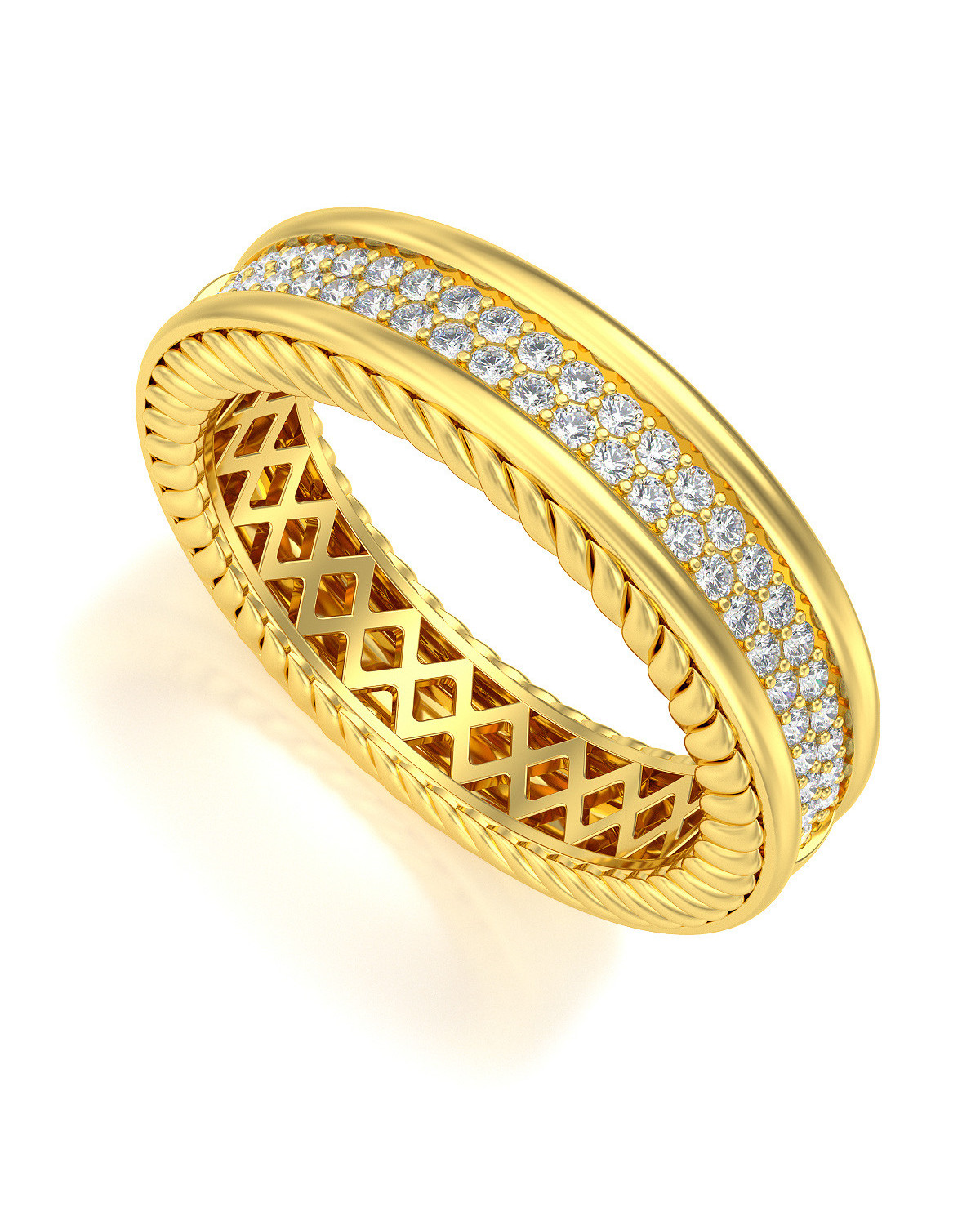 Gold Diamanten Ringe ADEN - 1