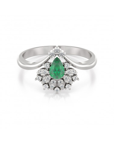 Anelli Smeraldo diamanti...