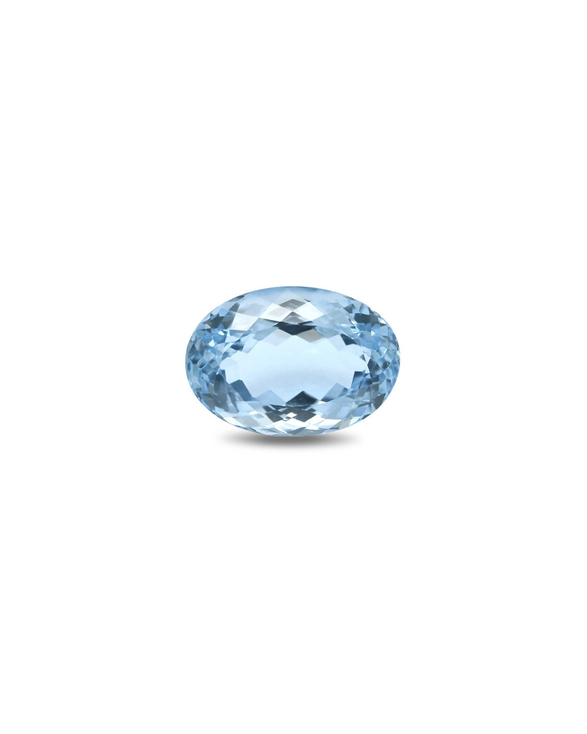 Faceted Oval Aquamarine – 0.720 Carats