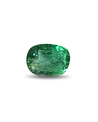 Emeraude Cushion de 3.84 carats