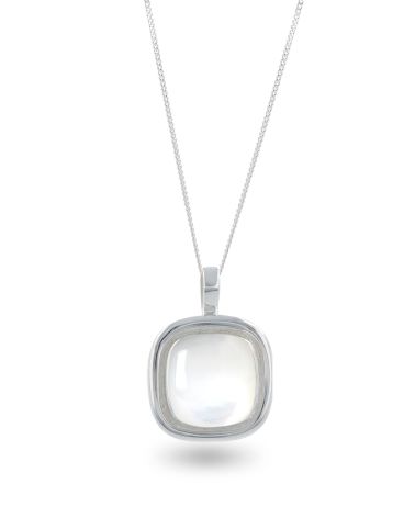 Único Colgante de Concha de Abulón en Plata de Ley 925 - Diseño Aden