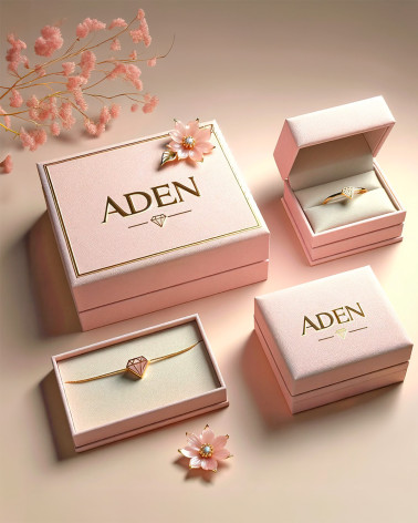 14K Gold Aquamarin Halsketten Anhanger Goldkette enthalten